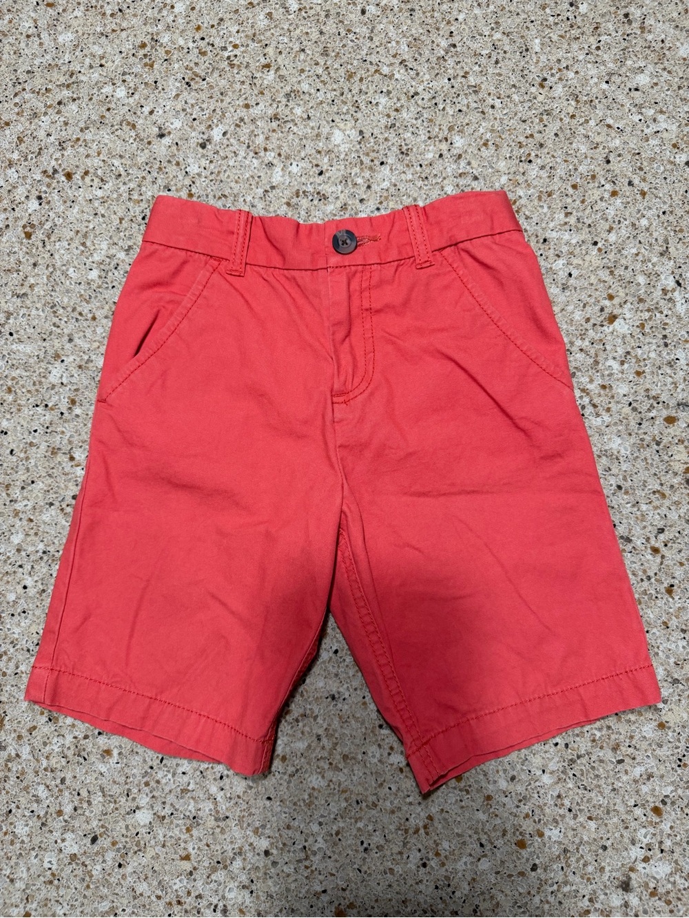 Carter's Coral Flat-Front Boys' Shorts